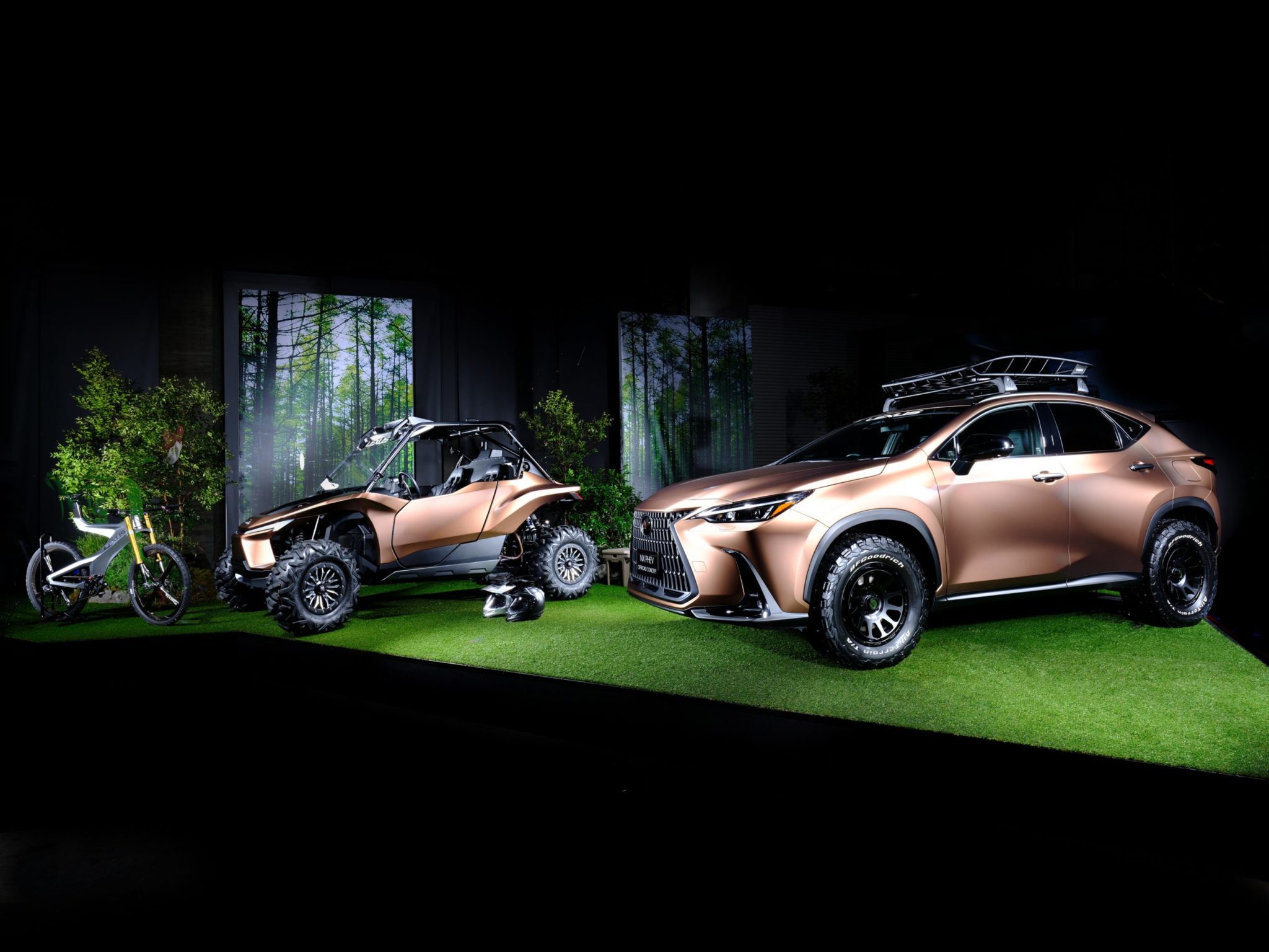 Lexus Debuts NX PHEV OFFROAD and Hydrogen ROV Concepts at the 2022 Tokyo Auto Salon