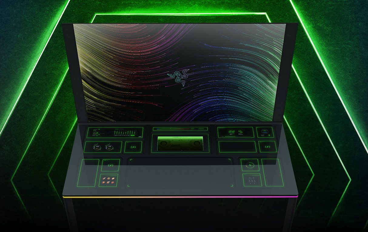 RAZER PROJECT SOPHIA GAMING DESK RAZER PROJECT SOPHIA GAMING DESK